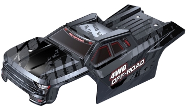 012-1430D1 Karosserie Hyper Go Truggy 1:14 schwarz/gold